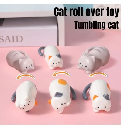 Chat galipettes à remonter