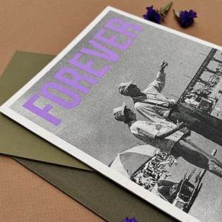Carte vintage "Forever" - Atelier Kencre 2