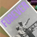 Carte vintage "Forever" - Atelier Kencre