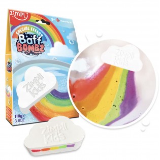 Arc-en-ciel de bain effervescent