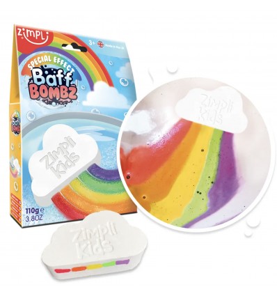 Arc-en-ciel de bain effervescent