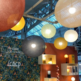 Suspension Globe 38 cm (M) - La Case de Cousin Paul