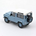 Land Rover Defender 1995 bleu et blanche  - Norev
