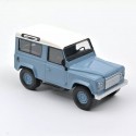 Land Rover Defender 1995 bleu et blanche  - Norev