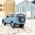 Land Rover Defender 1995 bleu et blanche  - Norev
