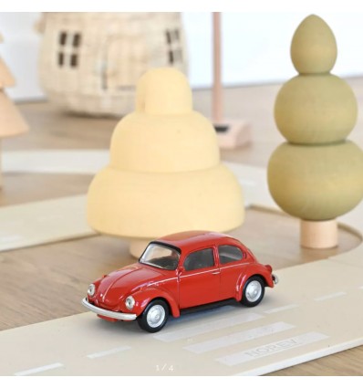 Volkswagen Coccinelle 1973 Rouge Kasan - Norev