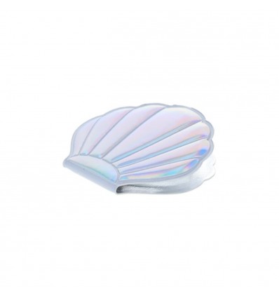 Miroir coquillage iridescent