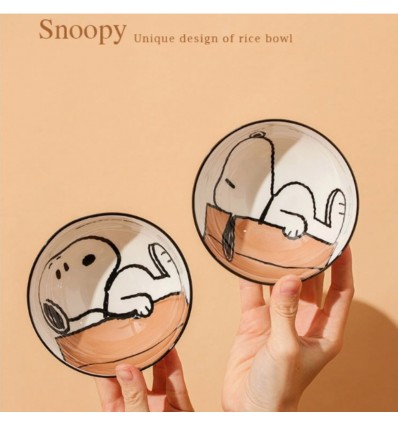 Bol en céramique Snoopy