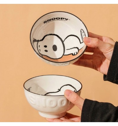 Bol en céramique Snoopy