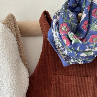 Foulard Dheli Lavande 50 cm - So Family 2