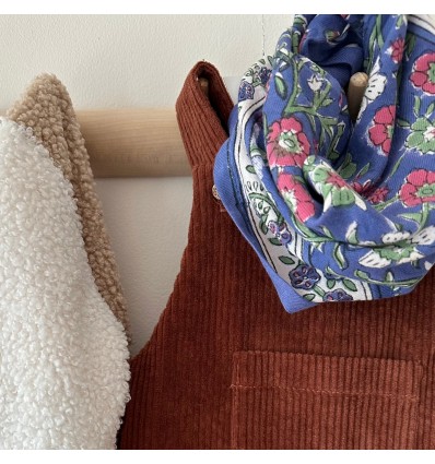 Foulard Dheli Lavande 50 cm - So Family