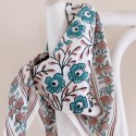 Foulard Bellis Aqua 100 cm - So Family