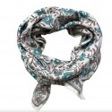 Foulard Bellis Aqua 100 cm - So Family