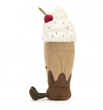 Peluche amuseable Milkshake chocolat - Jellycat