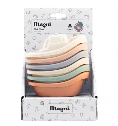 Set de 6 bateaux pour le bain - Magni