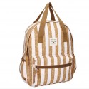 Sac à dos rayures caramel - Kidzroom