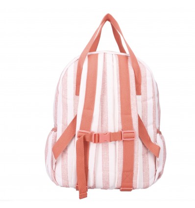 Sac à dos rayures roses - Kidzroom