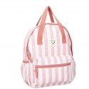 Sac à dos rayures roses - Kidzroom