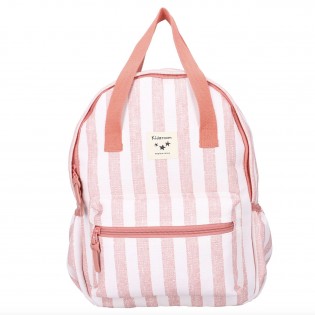 Sac à dos rayures roses - Kidzroom