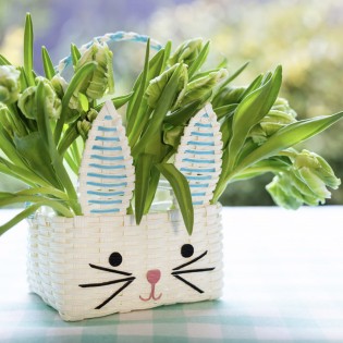 Panier lapin blanc - Talking Tables
