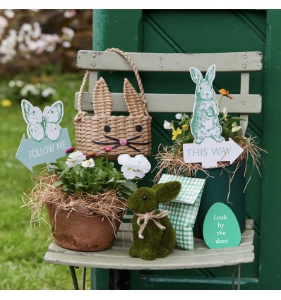 Panier lapin marron - Talking Tables