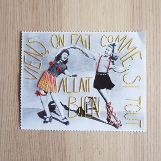 Kit broderie sur papier "Alors on danse"