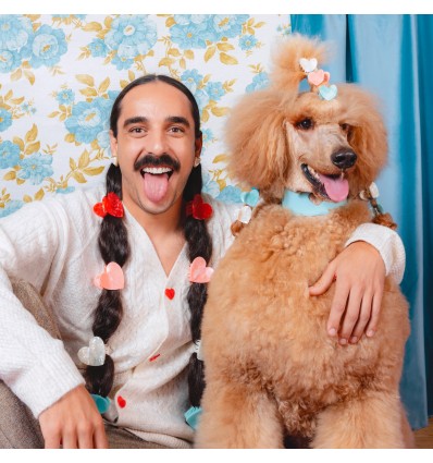 Pince à cheveux Coeur Blanc - Coucou Suzette