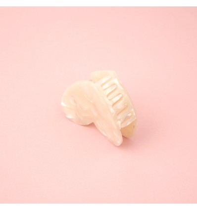 Pince à cheveux Coeur Blanc - Coucou Suzette