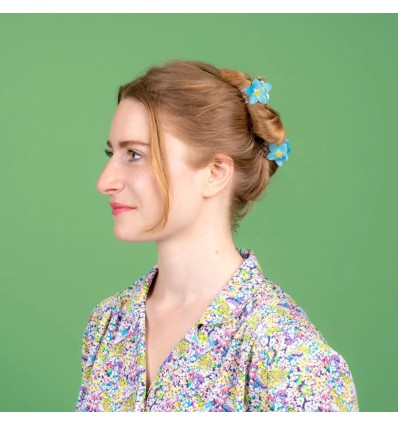 Petite Pince à cheveux Myosotis - Coucou Suzette