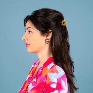 Petite Pince à cheveux Tournesol - Coucou Suzette 2