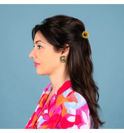 Petite Pince à cheveux Tournesol - Coucou Suzette