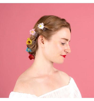 Petite Pince à cheveux Paquerette - Coucou Suzette