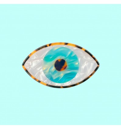 Pince à cheveux Oeil Bleu - Coucou Suzette