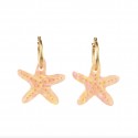 Boucles d'oreilles Etoile de mer - Coucou Suzette
