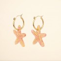 Boucles d'oreilles Etoile de mer - Coucou Suzette