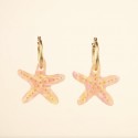 Boucles d'oreilles Etoile de mer - Coucou Suzette