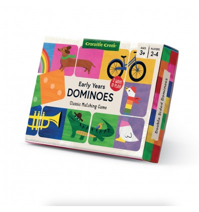 Dominos vintage double face - Crocodile Creek