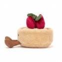 Peluche Amuseable Tarte aux Fraises Fleurette - Jellycat