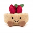 Peluche Amuseable Tarte aux Fraises Fleurette - Jellycat
