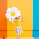 Ballon Marguerite en mylar - Party Deco