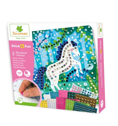 Mosaïques Chevaux - Sycomore