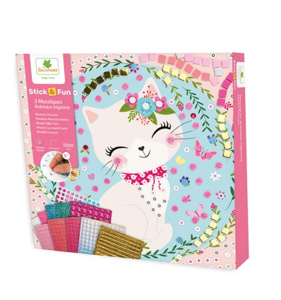 Mosaïques Animaux Mignons - Sycomore