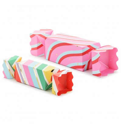 2 boites cadeaux "bonbons" - Party Deco
