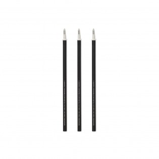 Set de 3 recharges pour stylo effaçable Noir - Legami 2
