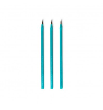 Set de 3 recharges pour stylo effaçable Turquoise - Legami