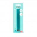 Set de 3 recharges pour stylo effaçable Turquoise - Legami