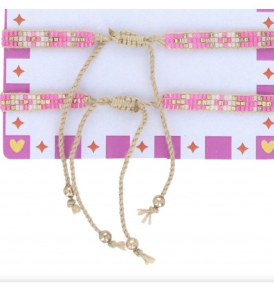Duo de bracelets d'amitié