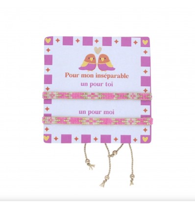 Duo de bracelets d'amitié
