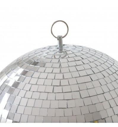 Boule à facettes argentée 30 cm