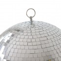 Boule à facettes argentée 30 cm